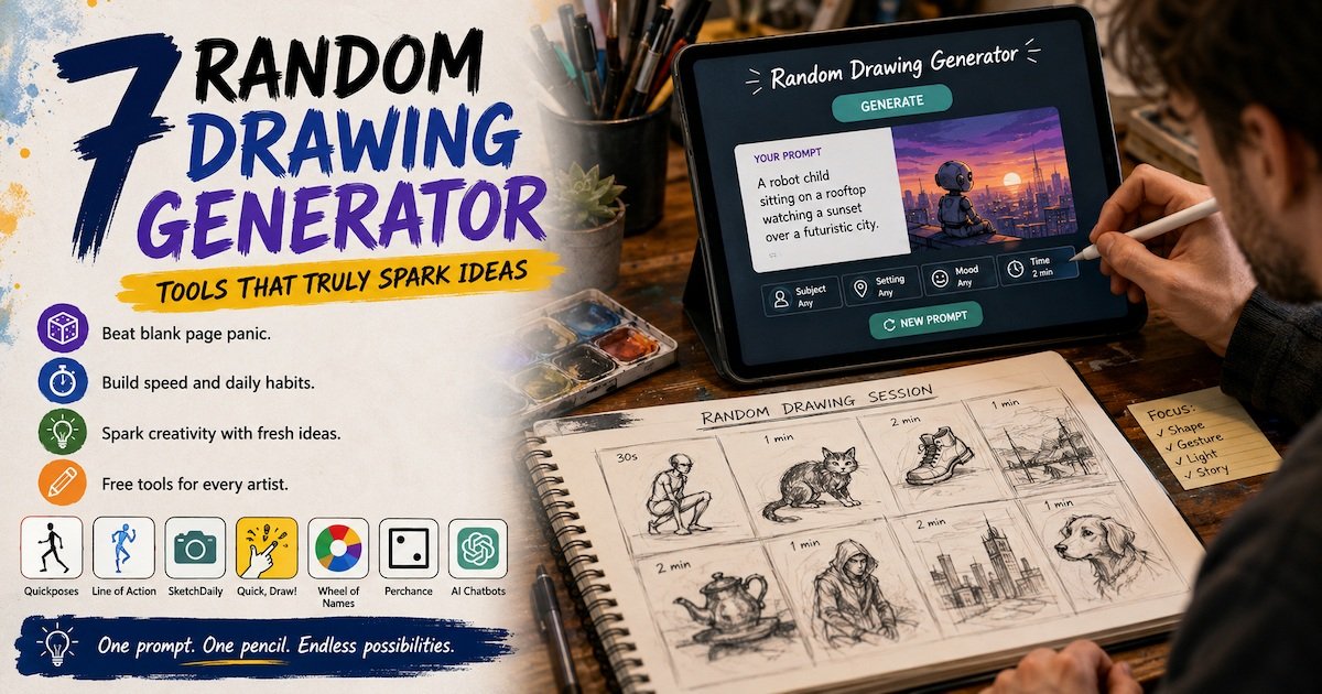 7 Random Drawing Generator Tools That Truly Spark Ideas